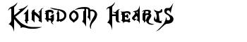 Kingdom Hearts font