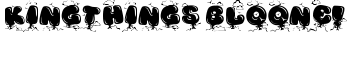 Kingthings Bloone! font