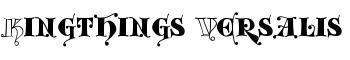 download Kingthings Versalis font