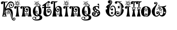 Kingthings Willow font