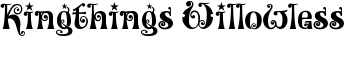 Kingthings Willowless font
