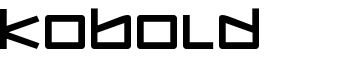 Kobold font