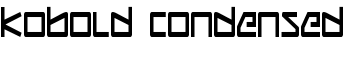 download Kobold Condensed font