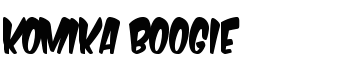 download Komika Boogie font