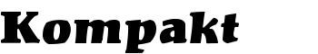 download Kompakt font