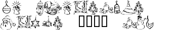 download KR Christmas Dings 2004 Two font