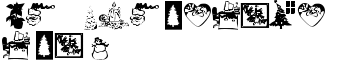 KR Christmas Time font