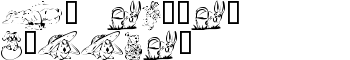 download KR Easter Bunnies font