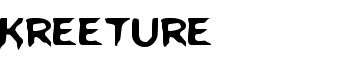 download Kreeture font