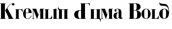 Kremlin Duma Bold font