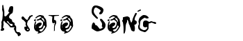 download Kyoto Song font