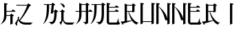 download KZ BLADERUNNER 1 font