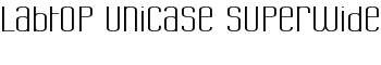 download Labtop Unicase Superwide font