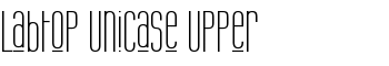Labtop Unicase Upper font