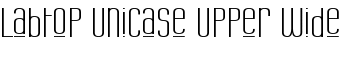 download Labtop Unicase Upper Wide font