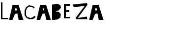 lacabeza font