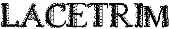 LACETRIM font