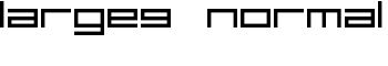 large9 Normal font