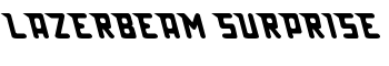 download Lazerbeam surprise font