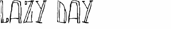 LAZY DAY font