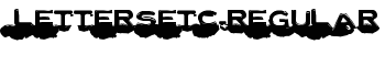 LetterSetC-Regular font
