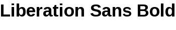 download Liberation Sans Bold font
