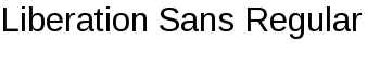 download Liberation Sans Regular font