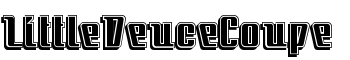 LittleDeuceCoupe font