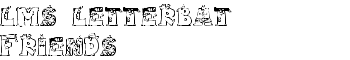 download LMS Letterbat Friends font