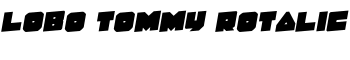 download Lobo Tommy Rotalic font