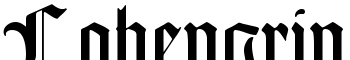 Lohengrin font