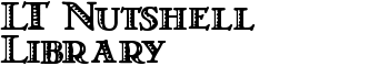 download LT Nutshell Library font