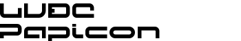 LVDC Papicon font