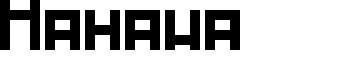 Mahawa font