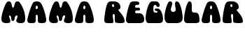 Mama Regular font