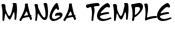 download Manga Temple font