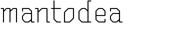 mantodea font