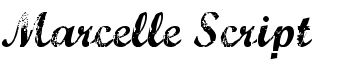 Marcelle Script font