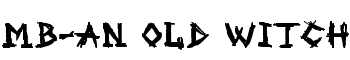 download MB-An Old Witch font