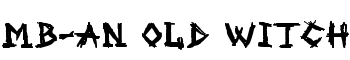 MB-An Old Witch font