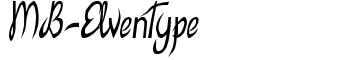 MB-ElvenType font
