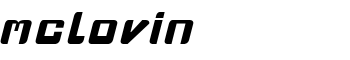 mclovin font