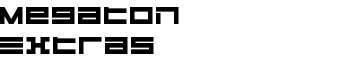 Megaton Extras font