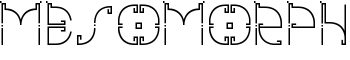 mesomorph font