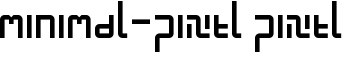 download minimal-pixel pixel font
