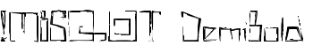 !MISQOT DemiBold font