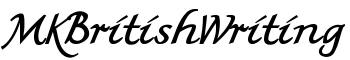 MKBritishWriting font