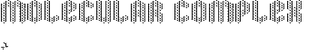 molecular complex 1 font