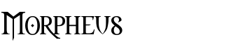 Morpheus font