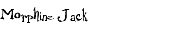 download Morphine Jack font